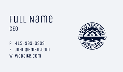 Roofing Home Repair Business Card Image Preview