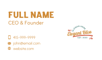 Colorful Splash Wordmark Business Card Image Preview