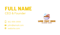 Delicious Pork Noodles Business Card Image Preview