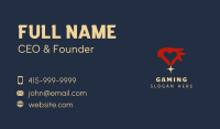 Heart Hand Star Cooperative Business Card Design