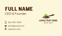 Herbal Spice Powder  Business Card Image Preview