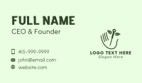 Natural Hand Acupuncture Business Card Image Preview