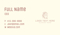 Natural Beauty Goddess Business Card Image Preview