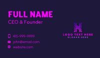 Startup Tech Firm Business Card Image Preview