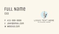 Marshmallow Dessert Mascot Business Card Image Preview