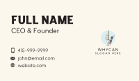 Marshmallow Dessert Mascot Business Card Image Preview