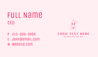 Feminine Lingerie Boutique Business Card Image Preview