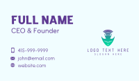 Mental Therapy Support Business Card Image Preview