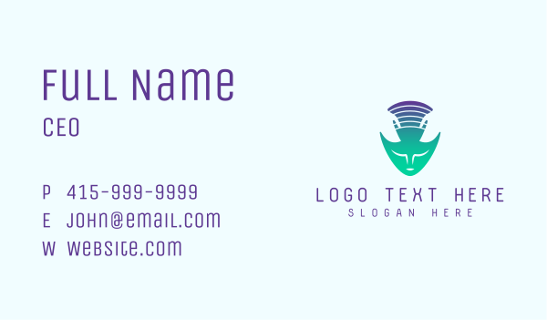 Mental Therapy Support Business Card Design Image Preview