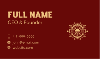 Flame Bistro Restaurant Business Card Image Preview