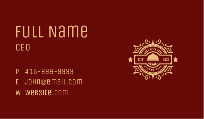 Flame Bistro Restaurant Business Card Image Preview