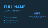 Sedan Car Wash Business Card Image Preview