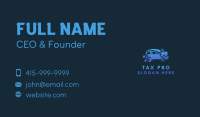 Sedan Car Wash Business Card Image Preview