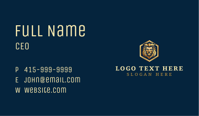 Luxury Loin Business Business Card Image Preview