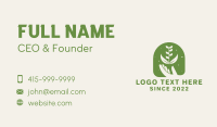 Garden Plant Hand Business Card Image Preview