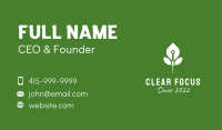 Needle Plant Acupuncture  Business Card Image Preview
