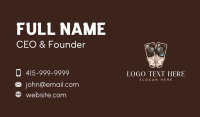 Hand Tarot Card Business Card Preview
