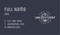 Nautical Anchor Crab  Business Card Image Preview