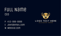 Premium Bull Horn Business Card Image Preview