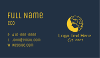 Yellow Moon Goddess  Business Card Image Preview