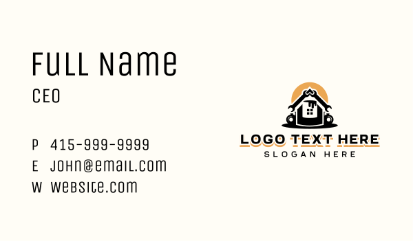 Home Improvement Tools Business Card Design Image Preview