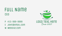 Natural Green Tea  Business Card Image Preview