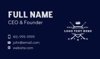 Hockey Sports Shield Business Card Image Preview