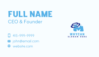 Water Orbit Connection Business Card Image Preview