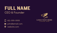 Paper Feather Quill Business Card Design