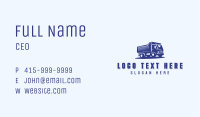 Dump Truck Contractor Business Card Image Preview