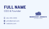 Dump Truck Contractor Business Card Image Preview