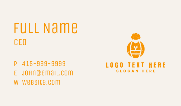Hard Hat Wrench Handyman Business Card Design Image Preview