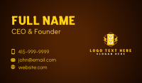 Electrical Power Outlet Business Card Design