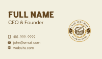 Drum Music Instrument Business Card Preview