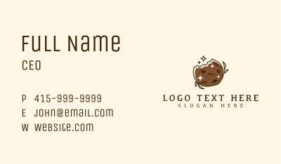Chocolate Chip Cookie Business Card Image Preview