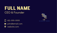 Luxury Hotel Letter S Business Card Image Preview