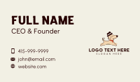 Dog Hat Pet Fashion Business Card Image Preview