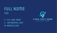 Orbit Location Pin Business Card Image Preview