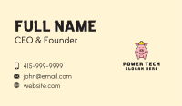 Construction Worker Pig Business Card Image Preview