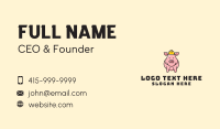 Construction Worker Pig Business Card Image Preview