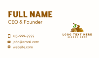 Wood Lumber Axe Business Card Image Preview