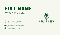 Glass Cup Beer Brewery  Business Card Image Preview