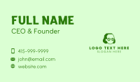 Dollar Sign Person  Business Card Design