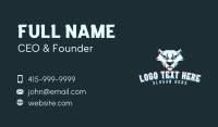 Wild Panther Glitch Business Card Preview