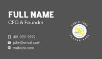 Minimalist Bolt Letter S Business Card Image Preview