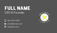 Minimalist Bolt Letter S Business Card Image Preview