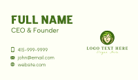 Organic Face Massage Business Card Image Preview