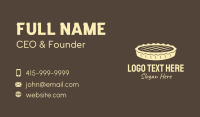 Whole Bake Pie  Business Card Design