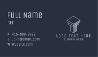 Construction Business Column Business Card Image Preview