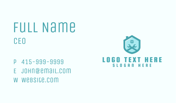 Handyman Home Improvement Business Card Design Image Preview